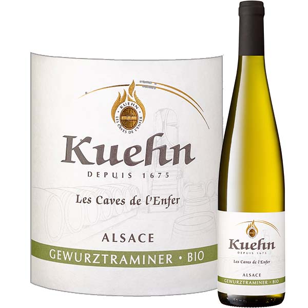 Gewurztraminer d'Alsace Bio, Kuehn.