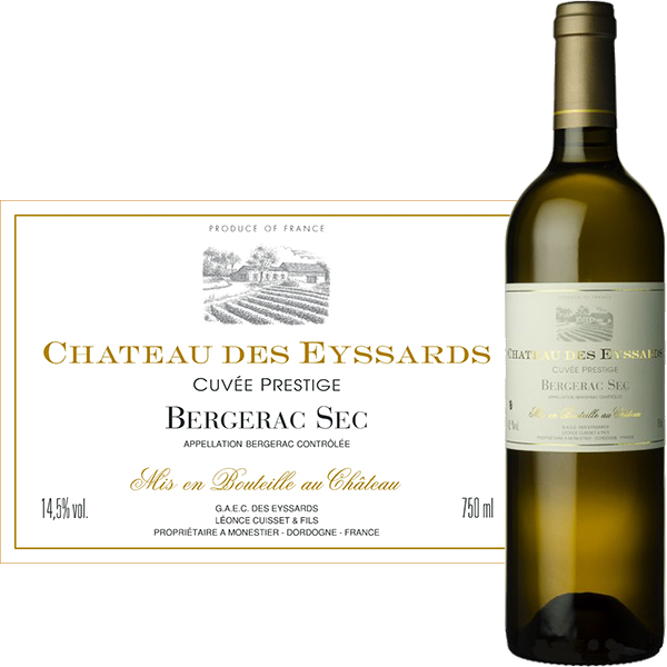 Château des Eyssards, Cuvée Prestige, Bergerac Blanc