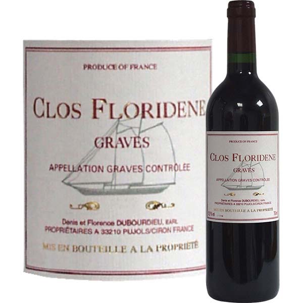 Clos Floridène, Graves Rouge, Denis Dubourdieu
