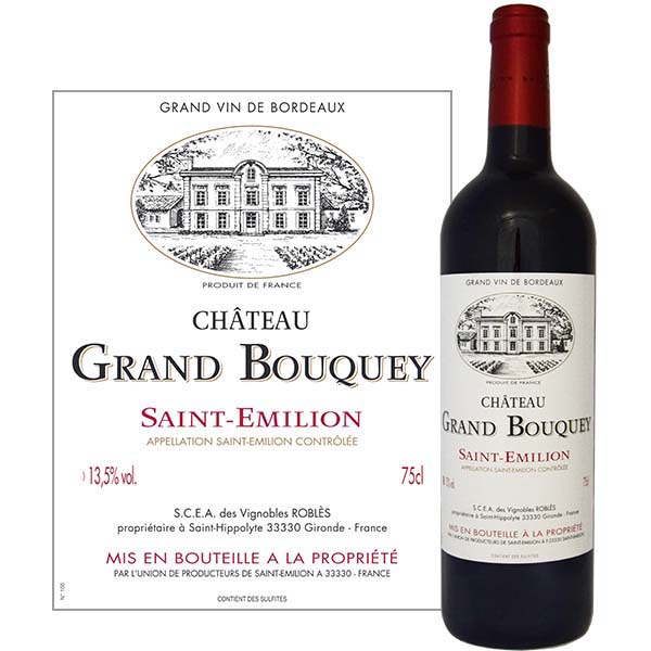 Château Grand Bouquey, Saint-Émilion