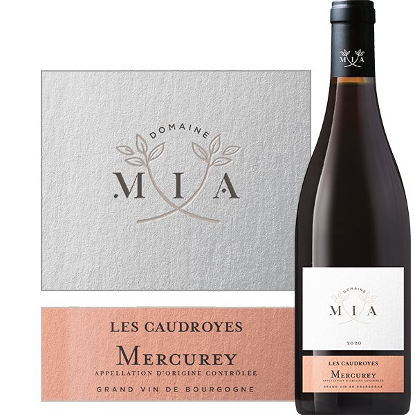 Mercurey Rouge, les Caudroyes , Domaine Mia, Bio
