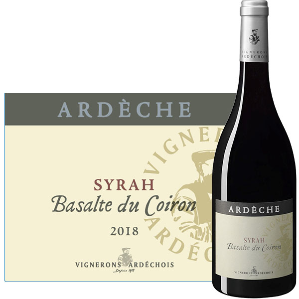 Syrah "Basalte du Coiron", IGP d'Ardèche
