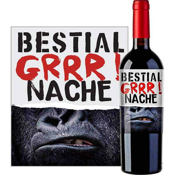 BESTIAL GRRR! NACHE, IGP d'Oc 100% Grenache Noir vieilles vignes