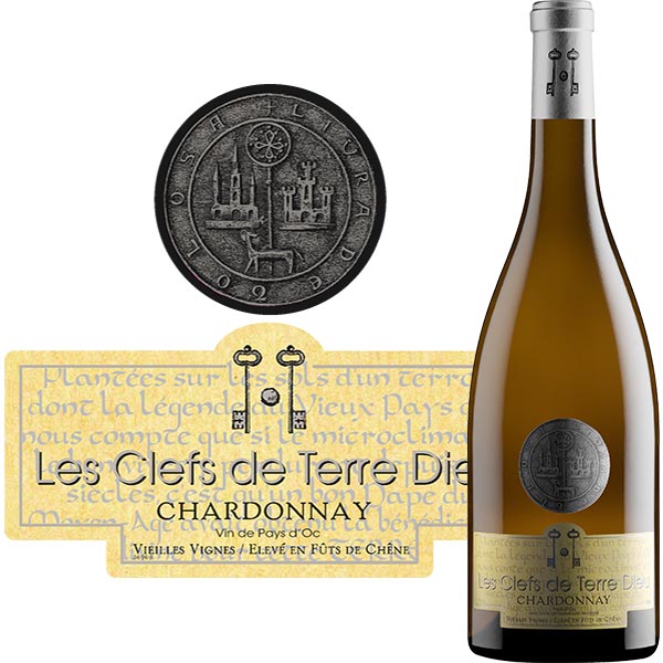 Clefs de Terre Dieu, IGP Pays d'Oc, Chardonnay Vieilles Vignes
