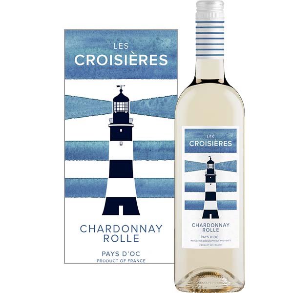 Les Croisières, Chardonnay Rolle, IGP d'Oc