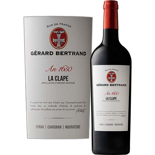 Héritage La Clape Rouge AOP "An 1650", Gérard Bertrand