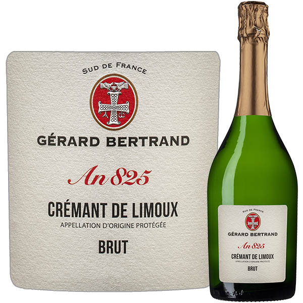Héritage Crémant de Limoux Brut, "An 825", Gérard Bertrand