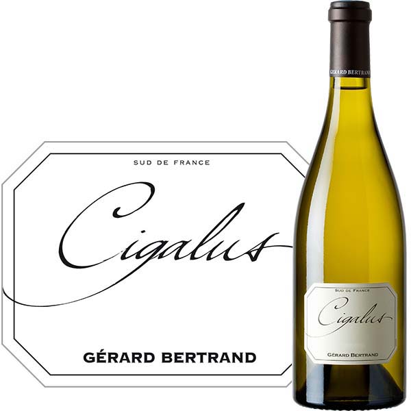 Cigalus Blanc, IGP d'Oc, Gérard Bertrand, Biodynamie