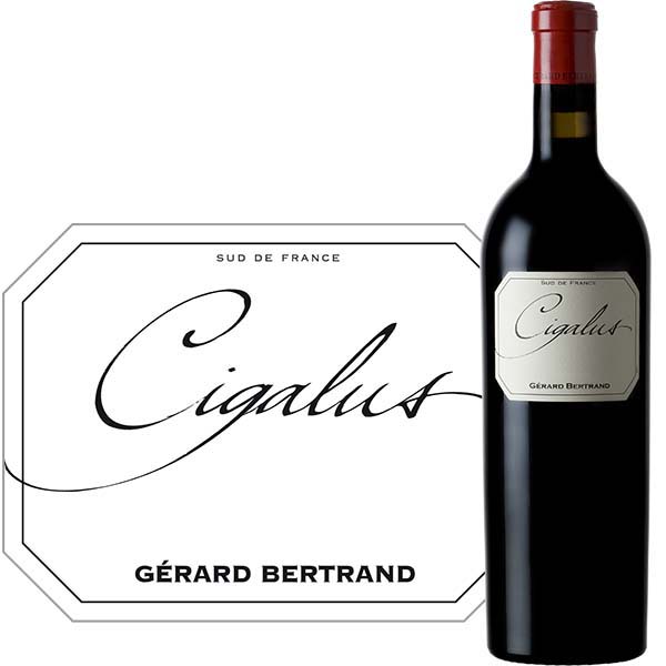 Cigalus Rouge Bio, IGP d'Oc, Gérard Bertrand