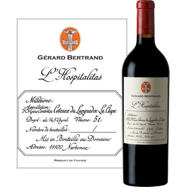 L'Hospitalitas, Coteaux du Languedoc La Clape, Gérard Bertrand