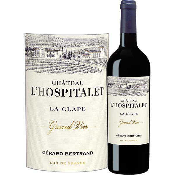 Château L'Hospitalet Rouge, Grand Vin, Coteaux du Languedoc La Clape, Biodynamie
