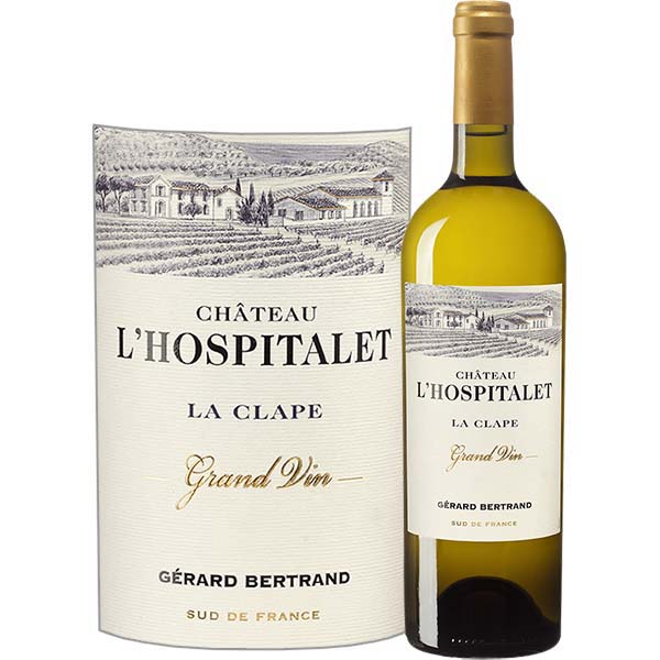 Château L'Hospitalet Blanc, Grand Vin, Coteaux du Languedoc La Clape
