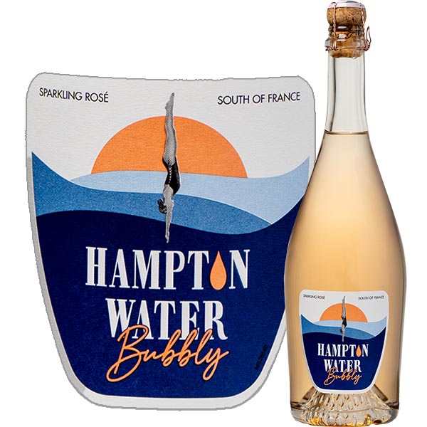 Hampton Water Bubbly, Rosé Brut, VDF
