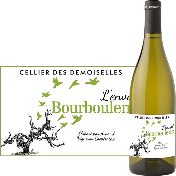 Bourboulenc, IGP D'OC, Cellier des Demoiselles