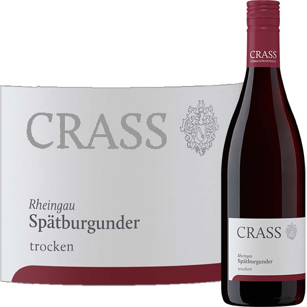 Spätburgunder trocken, Weingut Crass, Rheingau