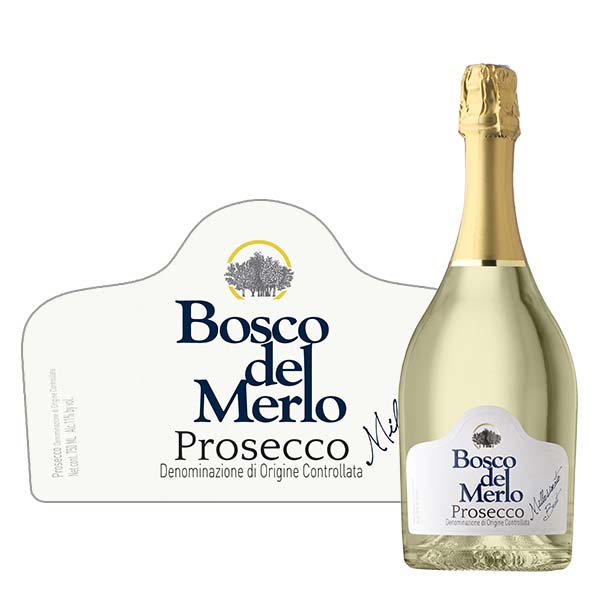 Bosco del Merlo, Prosecco Brut Millesimato D.O.C.