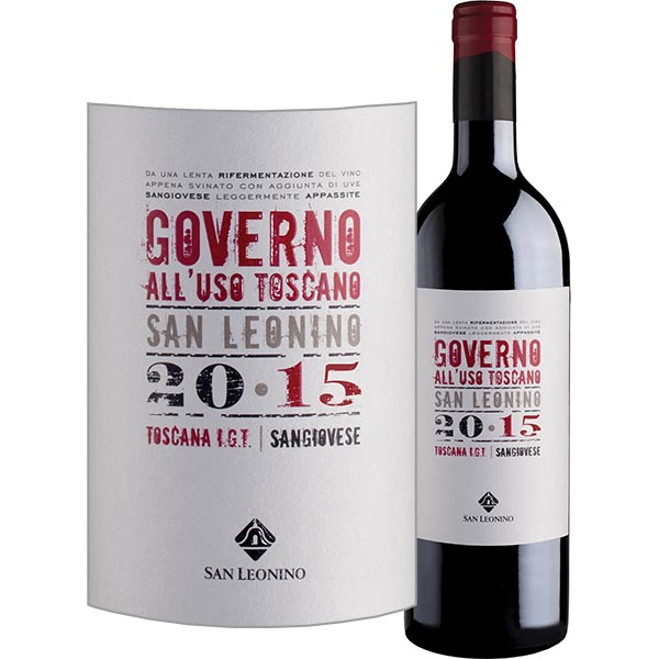 Governo, IGT Sangiovese di Toscana, Tenuta San Leonino