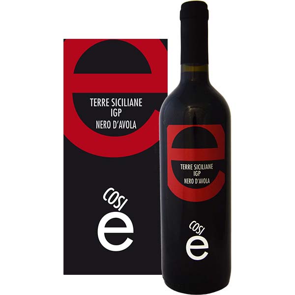 COSI È Rosso, Nero d'Avola Bio, IGP Sicilia