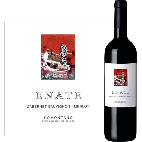 Enate Tinto, Cabernet-sauvignon & Merlot, Somontano