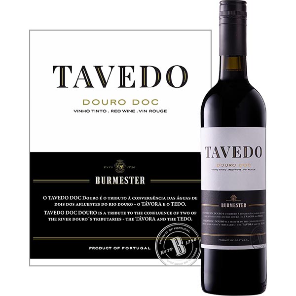 Tavedo Vinho Tinto, DOC Douro, Burmester