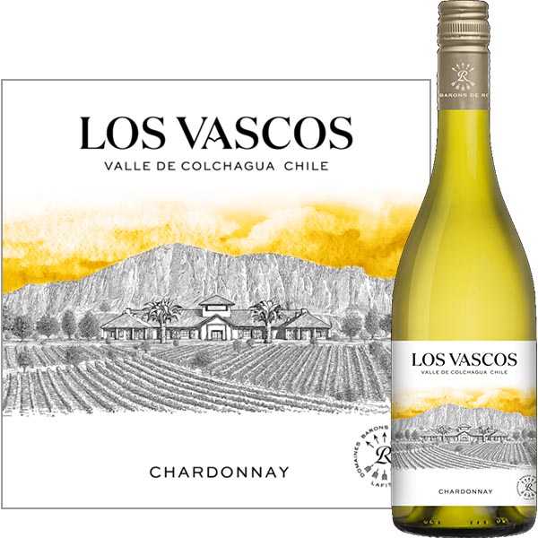 Los Vascos, Chardonnay, Colchagua, Domaines Barons de Rothschild (Lafite)