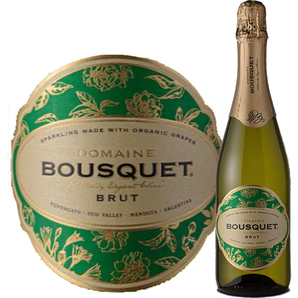 Chardonnay & Pinot Noir Brut, Bio, Domaine Bousquet