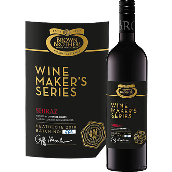 Shiraz Winemaker Series, Brown Brothers