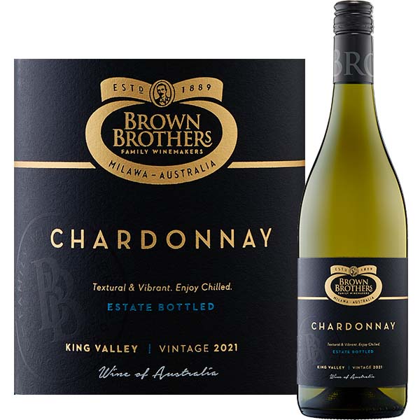Chardonnay "Estate", King Valley, Brown Brothers Australië