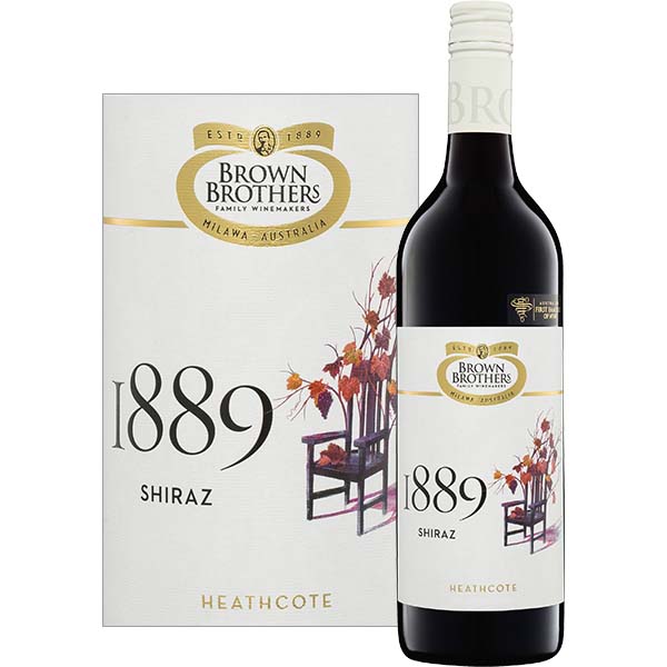 Shiraz "1889", Heathcote, Brown Brothers, Australië