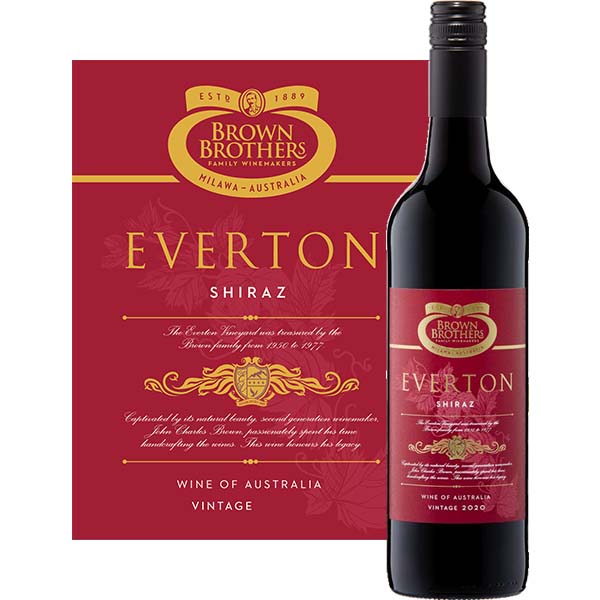 Everton Red, Shiraz, Brown Brothers, Australië