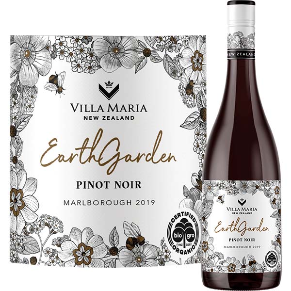 Pinot Noir Bio, Earth Garden, Marlborough, Villa Maria
