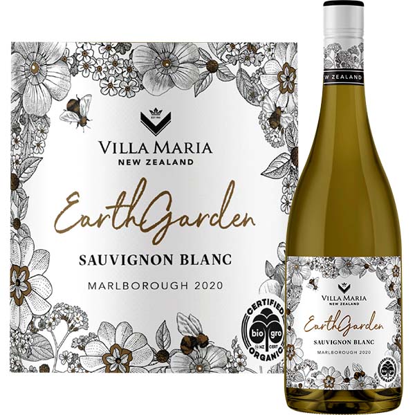 Sauvignon Blanc Bio, Earth Garden, Marlborough, Villa Maria